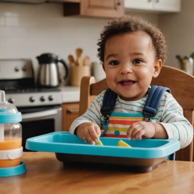 Les accessoires malins pour accompagner bébé pendant ses repas (à la maison ou en vadrouille)