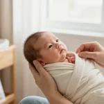 pourquoi emmailloter bébé