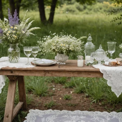 boheme deco bapteme nature
