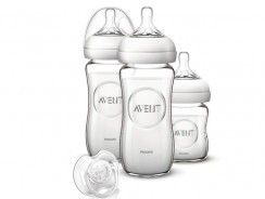 Philips Avent Natural SCD291/02 : biberons en verre résistant aux chocs
