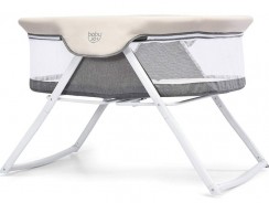 Costway Gris : un berceau pliable très confortable pour bébé